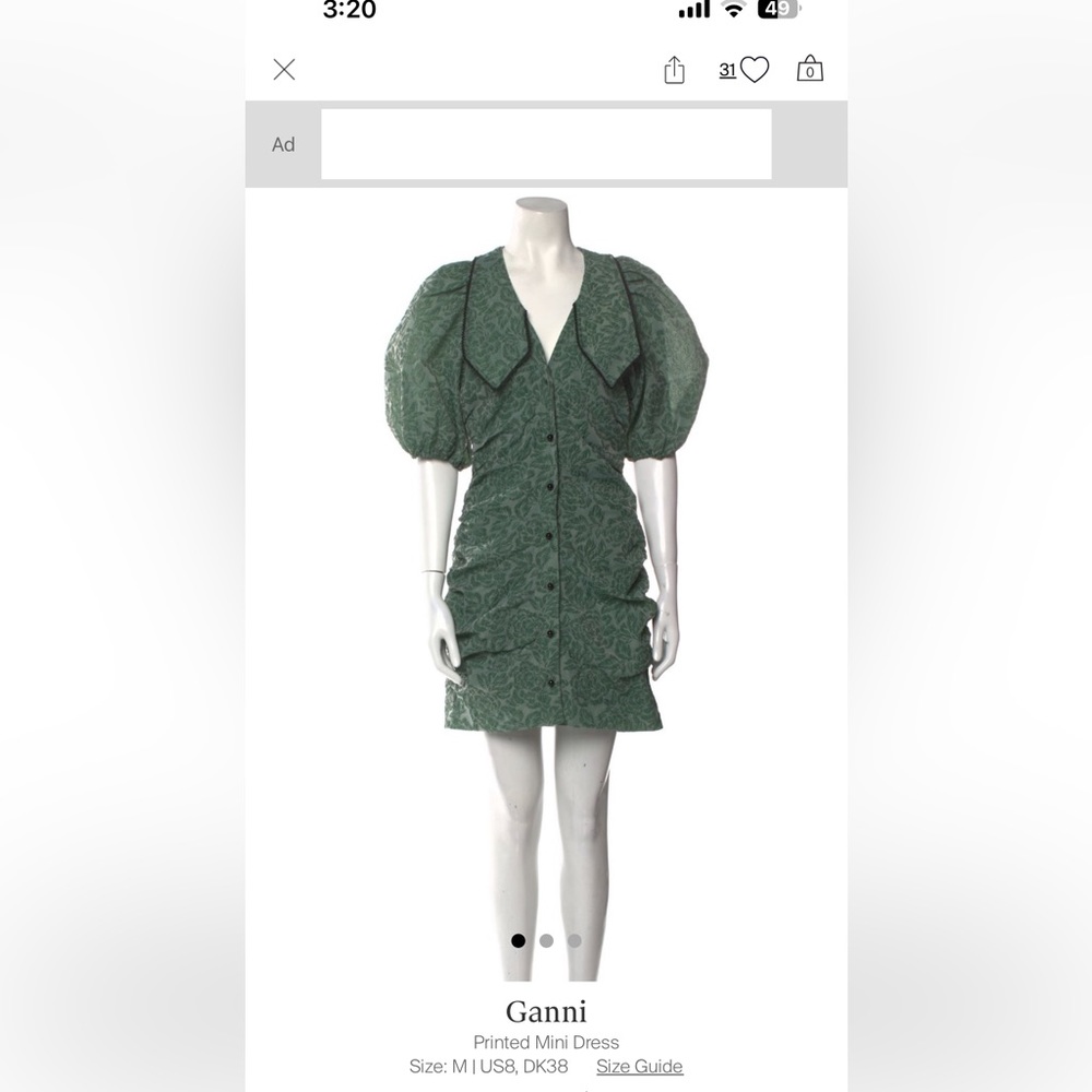 GANNI Mini Dress